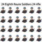 Military Building Block Character – World War II Soldier Mini Doll