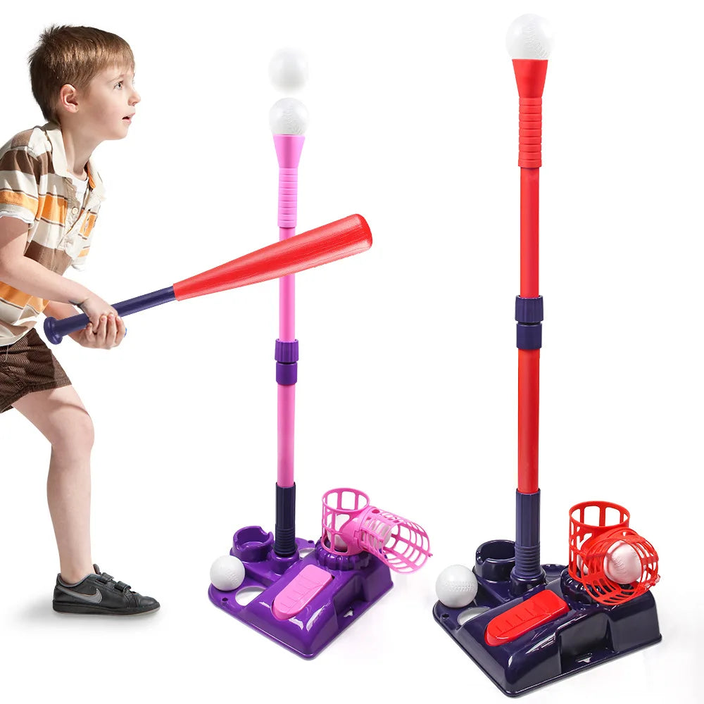 3-in-1 TEE Baseball Set – Outdoor Sports & Baseball Training Toy