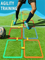 10pcs Durable PP Plastic Agility Training Set