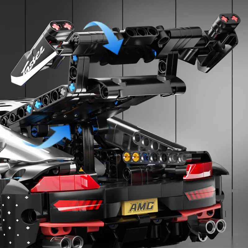 Racing Car Building Blocks Set