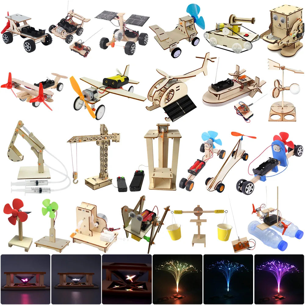 DIY Electric Wind-Powered Car