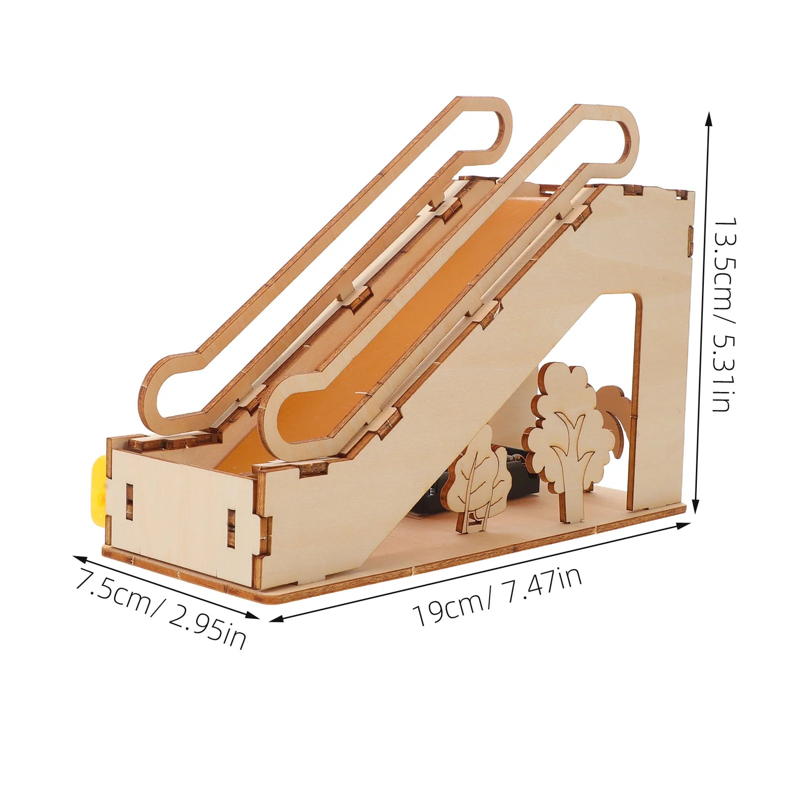 Wooden Electric Escalator DIY Kit