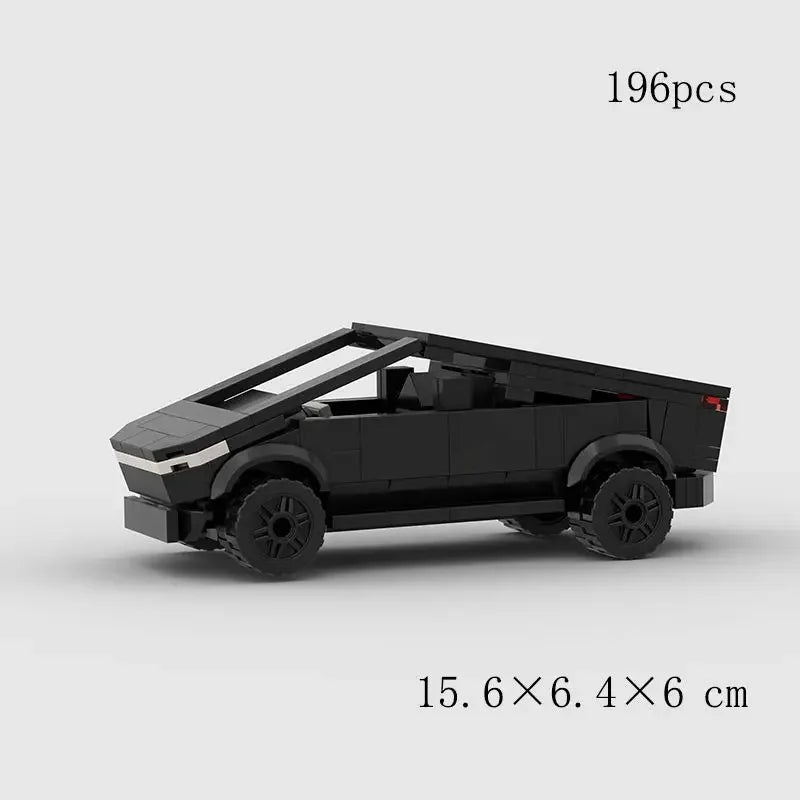 Electric Vehicle Model Car Bricks Set