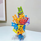 Children’s Puzzle Stacking Chair Game