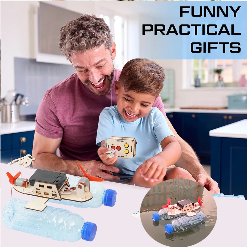 DIY Wooden Sailboat Model Kit