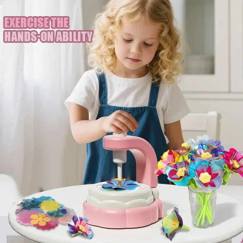 Handmade Kids Bouquet Making Machine Set