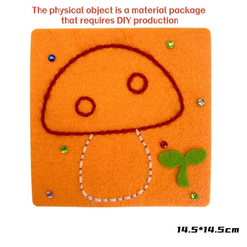 DIY Embroidery Kit for Kids