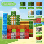Magnetic Blocks Mine World Construction Set