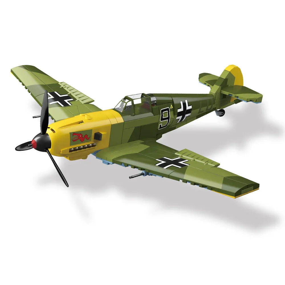 Military Army World War II & SWAT Soldiers Aircraft Fighter Building Blocks Set