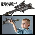 Supersonic Reconnaissance Aircraft Building Blocks Kit