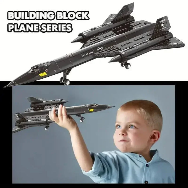 Supersonic Reconnaissance Aircraft Building Blocks Kit Main Image