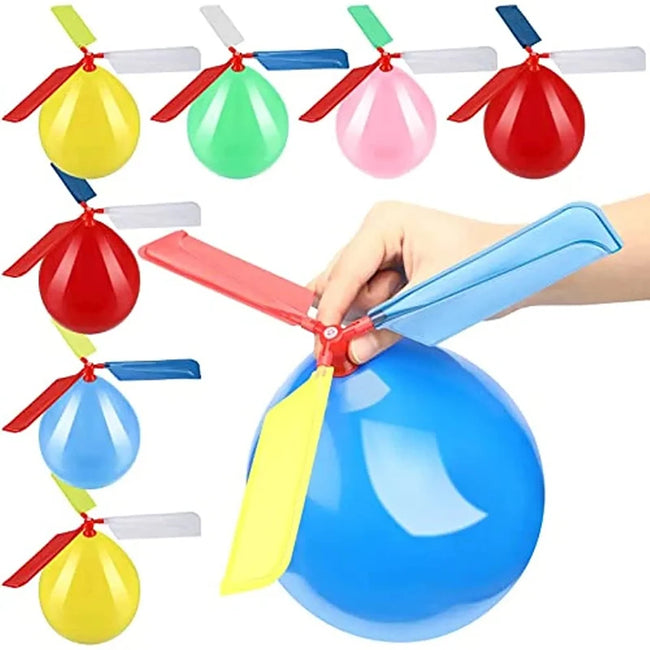 6PCS Air Balloon Helicopter Toy – Fun Outdoor Flying Game for Kids Hover Image