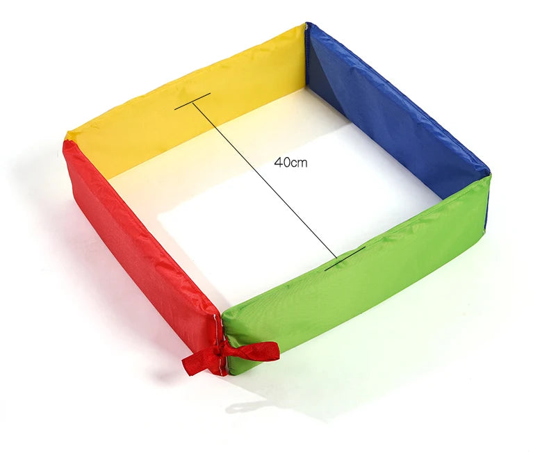 Children Fun Outdoor Jump Frame – Sensory & Coordination Training Toy