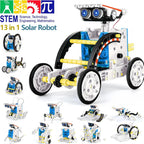 13-in-1 Solar Robot Kit – DIY STEM Educational Toy