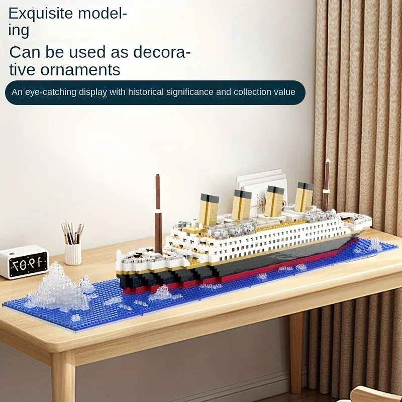 Titanic Giant Puzzle Cruise Ship Model