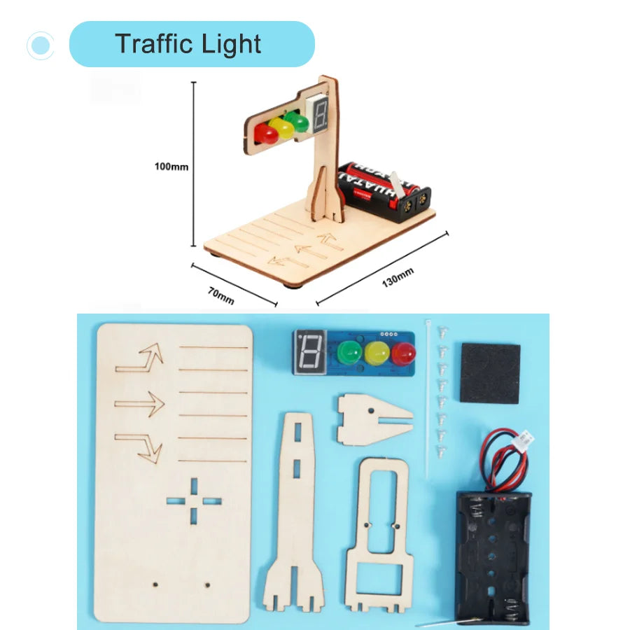 DIY Traffic Light Science Kit