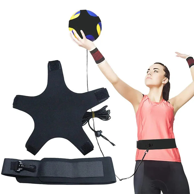 Volleyball & Football Training Belt – Soccer Ball Kicking Trainer for Kids & Adults