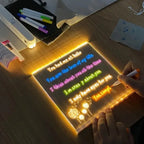 LED Drawing Board Luminous Wordpad
