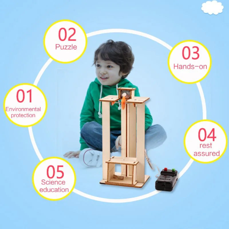 DIY Electric Elevator Puzzle Kit