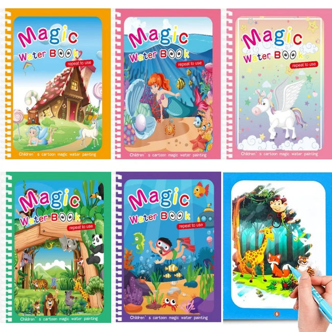 Children’s Magic Water Drawing Book Hover Image