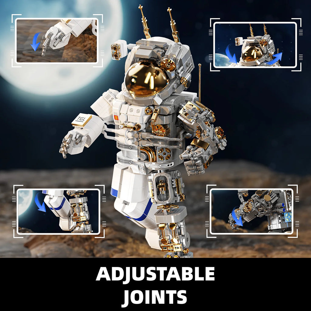 Astronaut Model Building Blocks