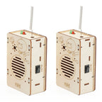 DIY Microscope Excavator Fan Robot Model Kit