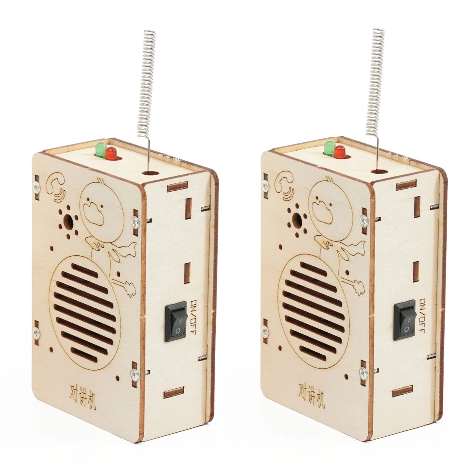 DIY Microscope Excavator Fan Robot Model Kit