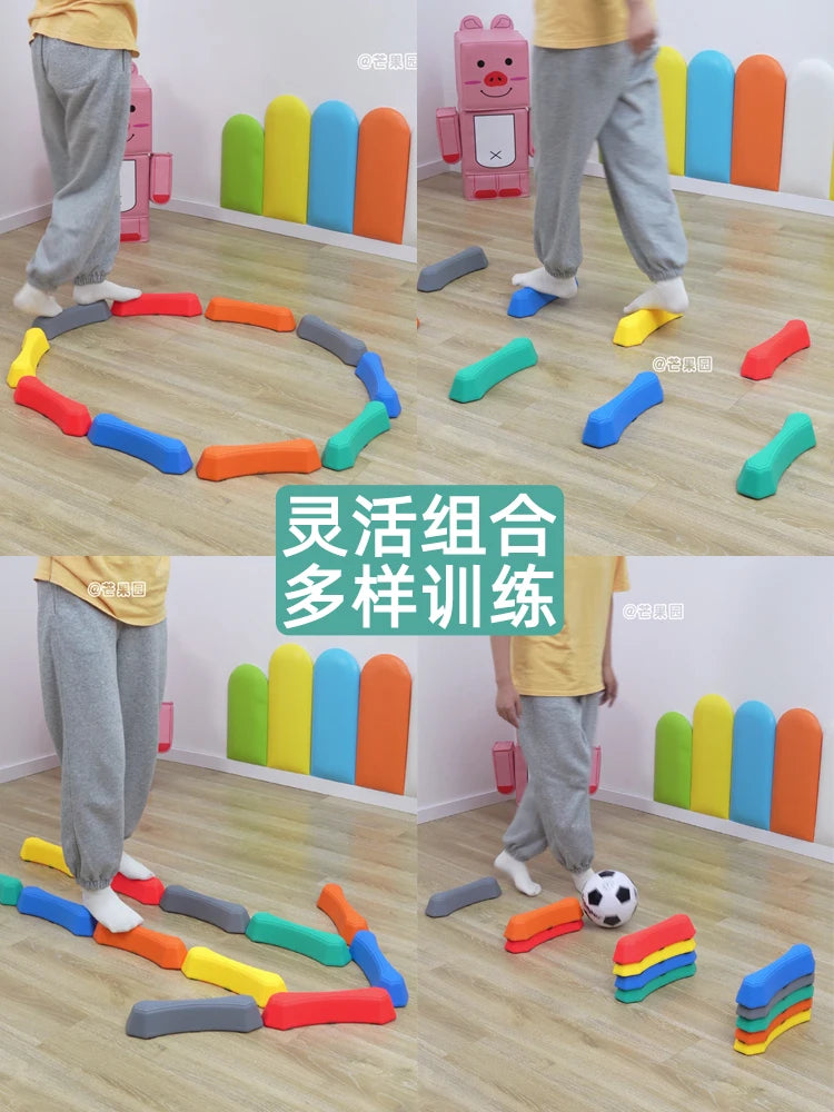 Balance Board Single Wooden Bridge