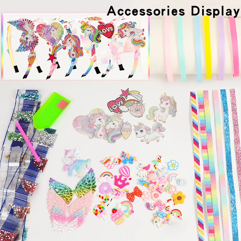 Hair Accessories DIY Headband Making Kit for Girls