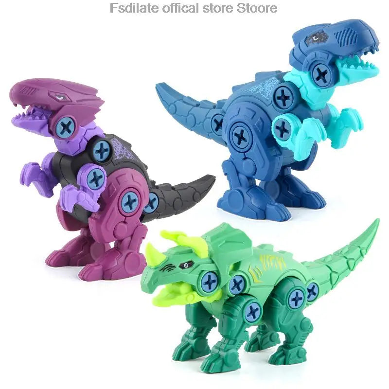 DIY Assembled Dinosaur Building Block Toy