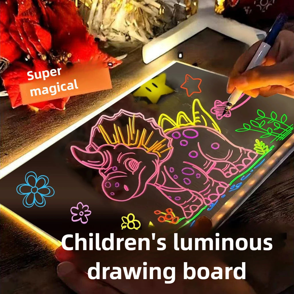 LED Drawing Board Luminous Wordpad