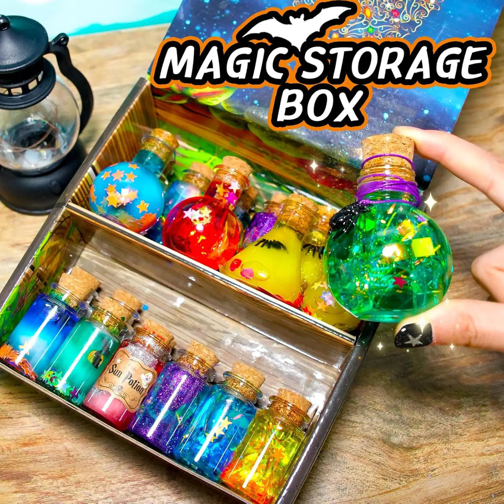 DIY Fairy Magical Potions Kit Witches' Magical Color Changing Freezing Potions Art Craft Kit Science Experiments Games Kid Craft