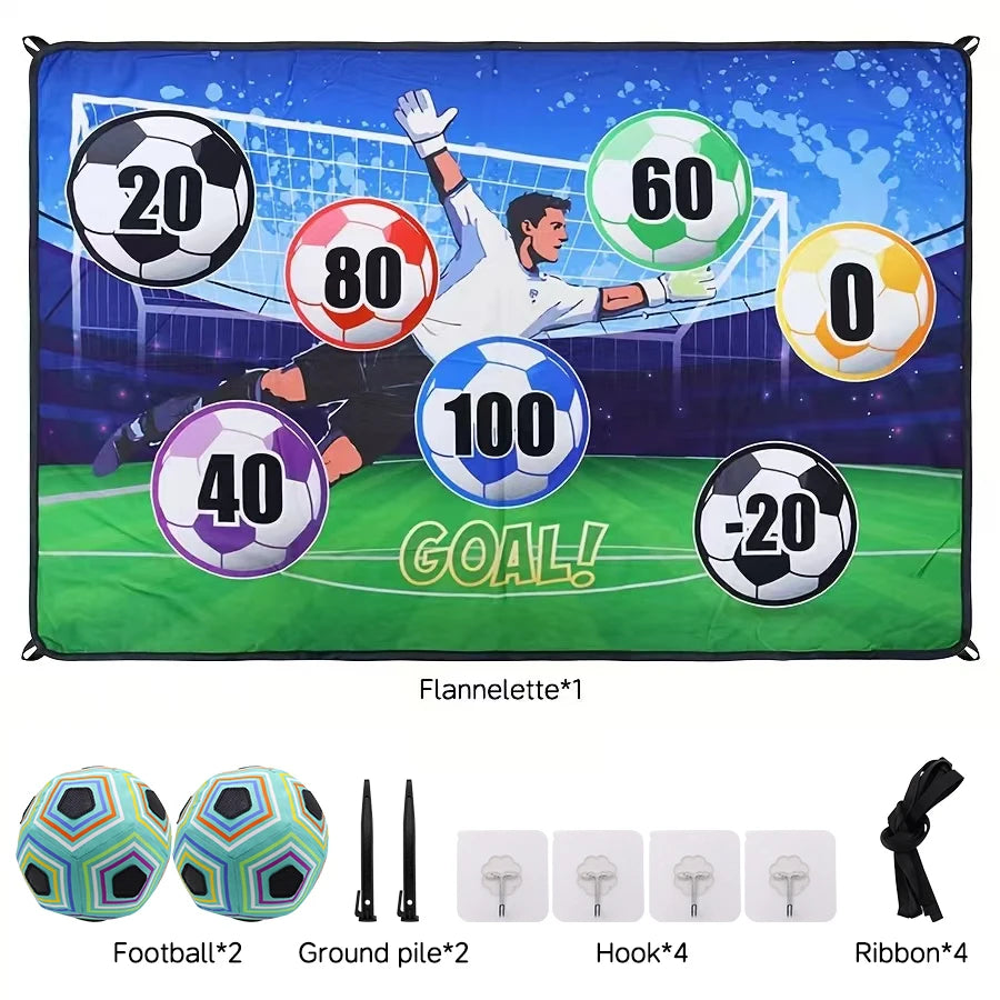 Soccer Game Mat Set – Indoor & Outdoor Multiplayer Football Training Toy