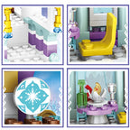 Princess Luxury Ice Castle Building Blocks Set
