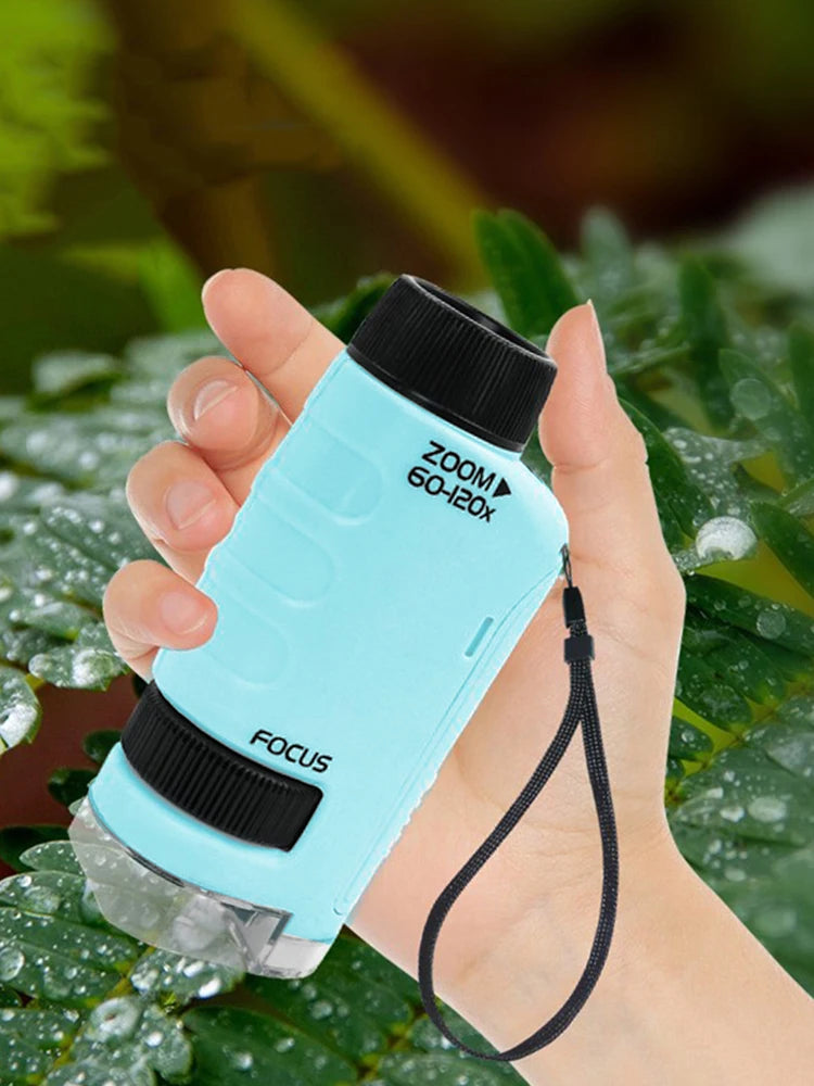 Educational Mini Handheld Microscope for Kids