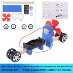 DIY Electric Wind-Powered Car