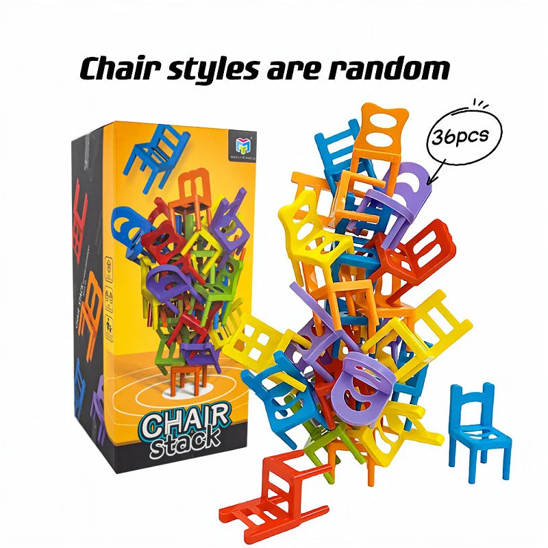 Children’s Puzzle Stacking Chair Game