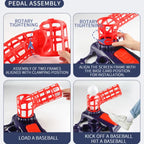 3-in-1 TEE Baseball Set – Outdoor Sports & Baseball Training Toy