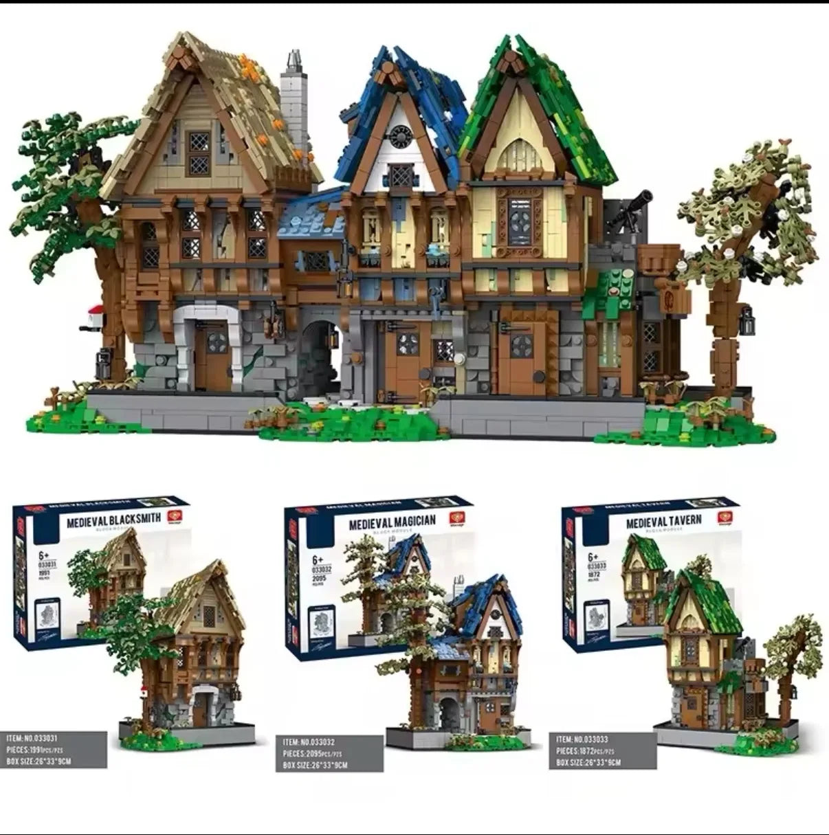 Magic House Tavern Building Blocks Set