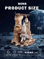 3D Wooden Space Shuttle Puzzle
