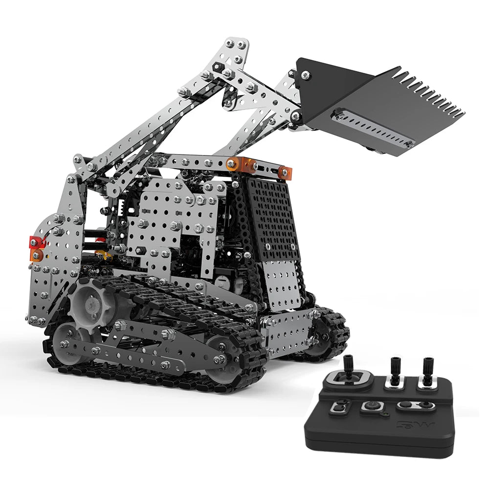 Alloy Bulldozer Robot Construction Set