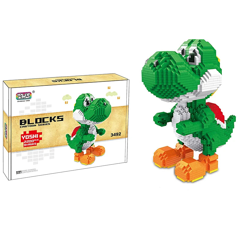 Particle Building Blocks Yoshi Assembly Model