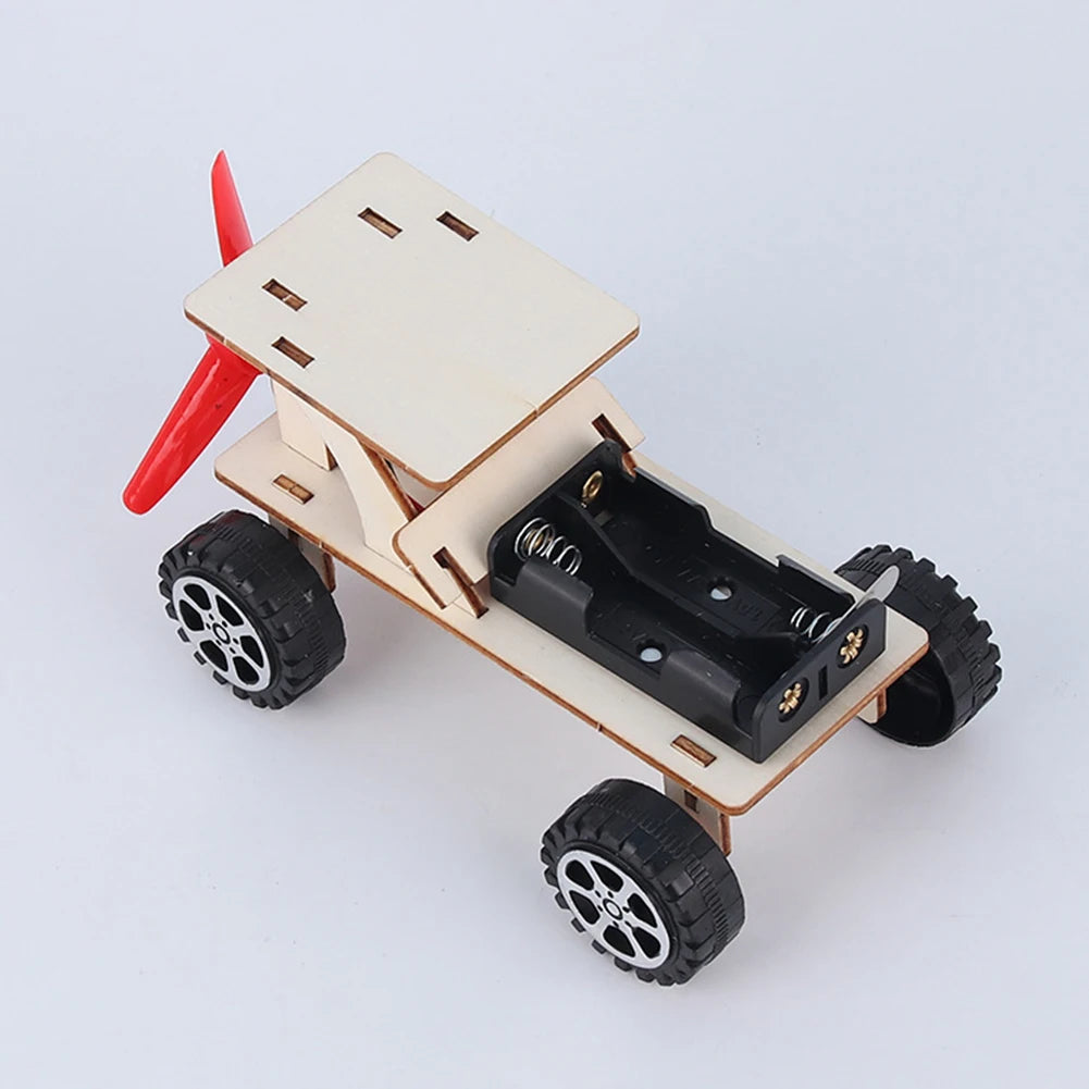 DIY Electric Wind-Powered Car