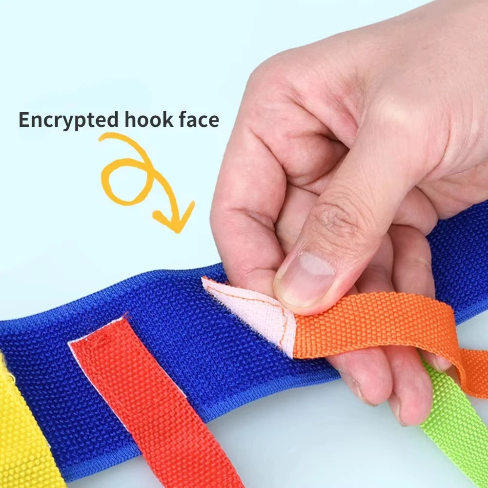 3pcs Children’s Outdoor Funny Game Toy Belt – Catching Tail Game