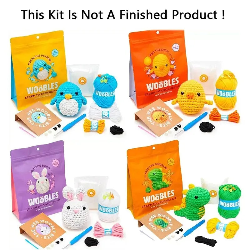 Multifunction Crochet Stuffed Animal Kit