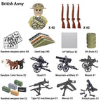 Military Building Block Character – World War II Soldier Mini Doll