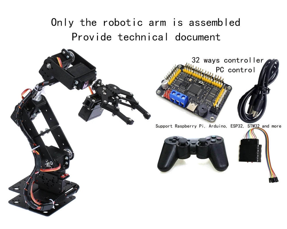 6-DOF Robotic Arm DIY Kit