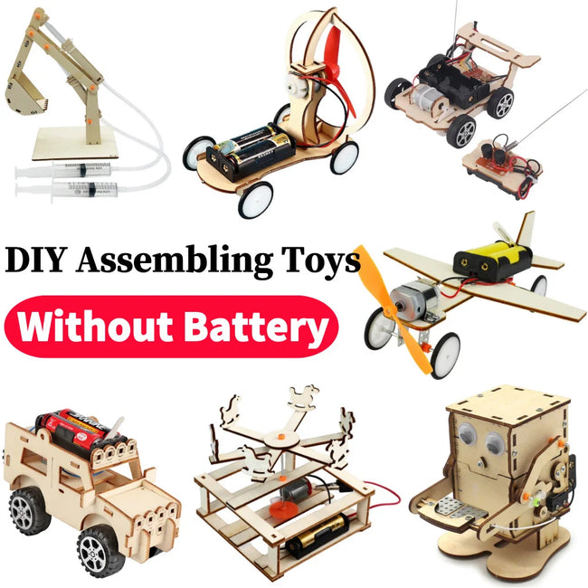 STEM DIY Toys with Circuit Kit Hover Image