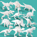 Unpainted DIY Dinosaur Painting Kit