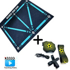 Football Training Mat – Durable Non-Slip Foldable Dribble Mat